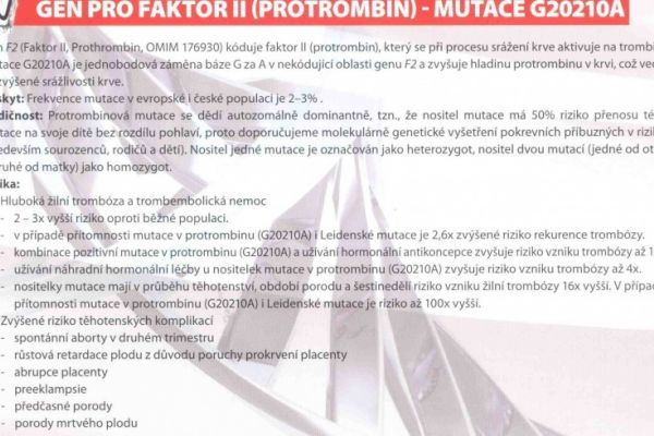 Gen pro faktor II